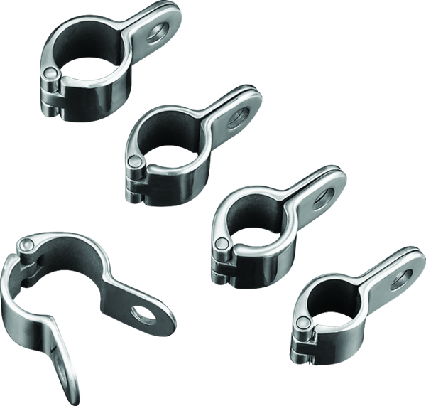 Kuryakyn Magnum Quick Clamp 1-1/2in Chrome - Bull Strap