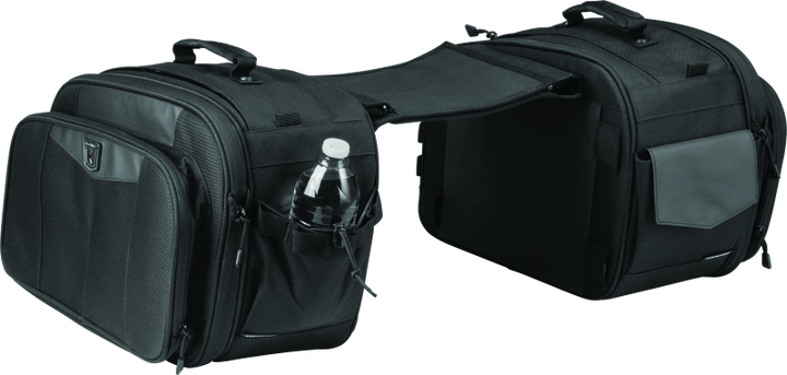 Kuryakyn Momentum Outrider Saddlebags - Bull Strap