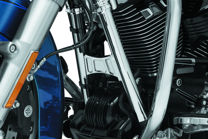 Kuryakyn Neck Cover Touring Chrome - Bull Strap