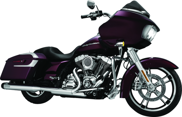 Kuryakyn Oil Cooler Cover 11-16 Touring Chrome - Bull Strap