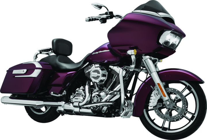 Kuryakyn Oil Cooler Cover 11-16 Touring Chrome - Bull Strap