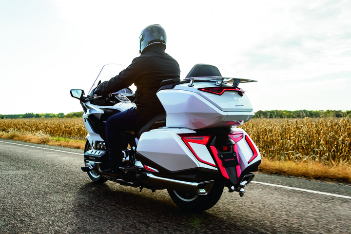 Kuryakyn Omni L.E.D. Rear Bag Accents 18 and up GL1800 - Bull Strap