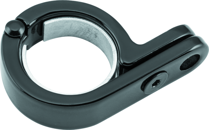 Kuryakyn P-Clamp 1-1/8in-1-1/4in P-Clamp Black - Bull Strap