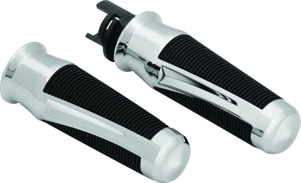 Kuryakyn Phantom Grips Indian Chrome - Bull Strap