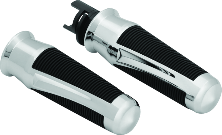 Kuryakyn Phantom Grips Indian Chrome - Bull Strap