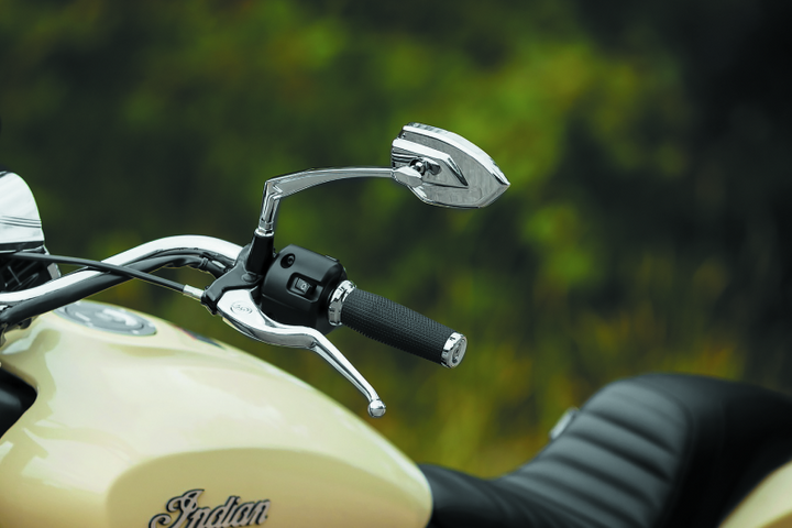 Kuryakyn Phantom Mirrors Chrome - Bull Strap