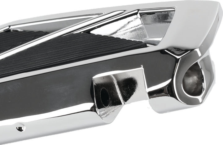 Kuryakyn Phantom Passenger Boards For Harley-Davidson Chrome - Bull Strap