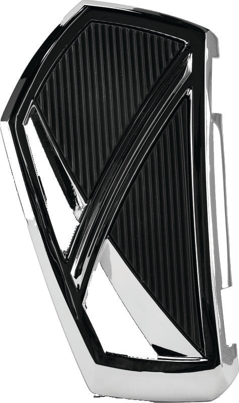Kuryakyn Phantom Passenger Boards For Harley-Davidson Chrome - Bull Strap