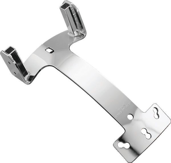 Kuryakyn Plug & Play Removable Backrest Bracket Chrome - Bull Strap