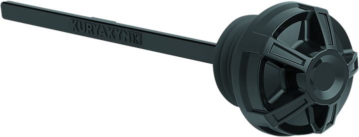 Kuryakyn Precision Dipstick Milwaukee-8 Gloss Black - Bull Strap