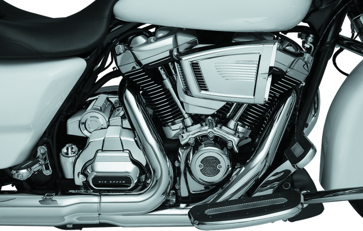 Kuryakyn Precision Transmission Shroud Chrome - Bull Strap