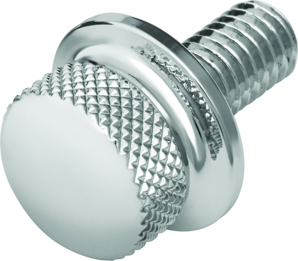 Kuryakyn Quick Release Seat Screw Chrome - Bull Strap