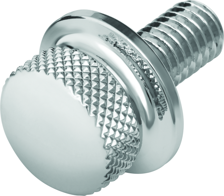 Kuryakyn Quick Release Seat Screw Chrome - Bull Strap
