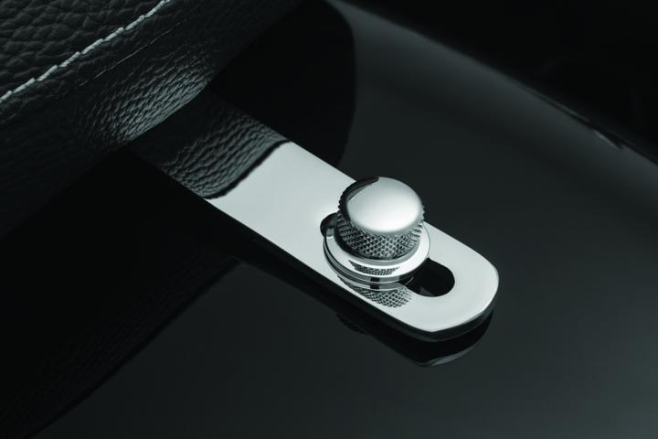 Kuryakyn Quick Release Seat Screw Chrome - Bull Strap