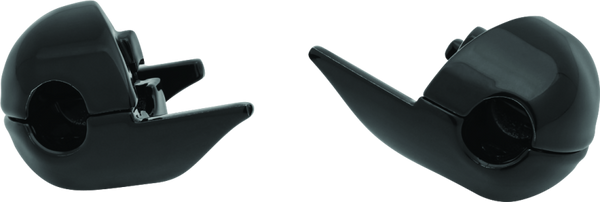 Kuryakyn Rear Atto Turn Signal Adapter Black - Bull Strap