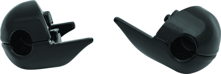 Kuryakyn Rear Atto Turn Signal Adapter Black - Bull Strap