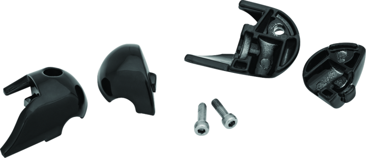 Kuryakyn Rear Atto Turn Signal Adapter Black - Bull Strap