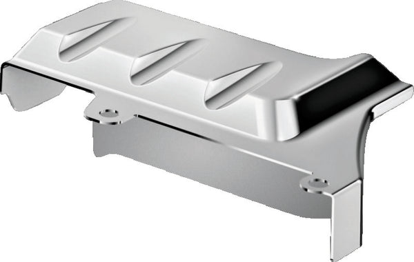 Kuryakyn Rear Cylinder Base Cover For 02-06 Touring Models Chrome - Bull Strap