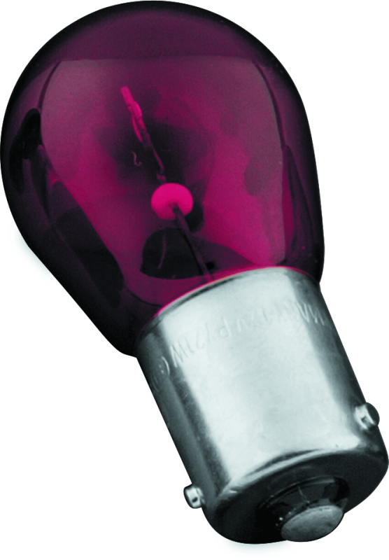 Kuryakyn Red Incandescent Turn Signal Light Bulb - Bull Strap