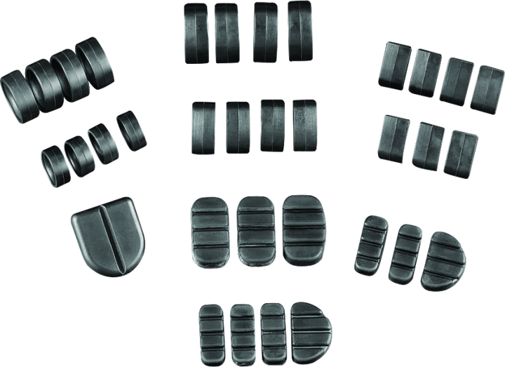 Kuryakyn Replacement Pads For Dually ISO Peg (Set) - Bull Strap