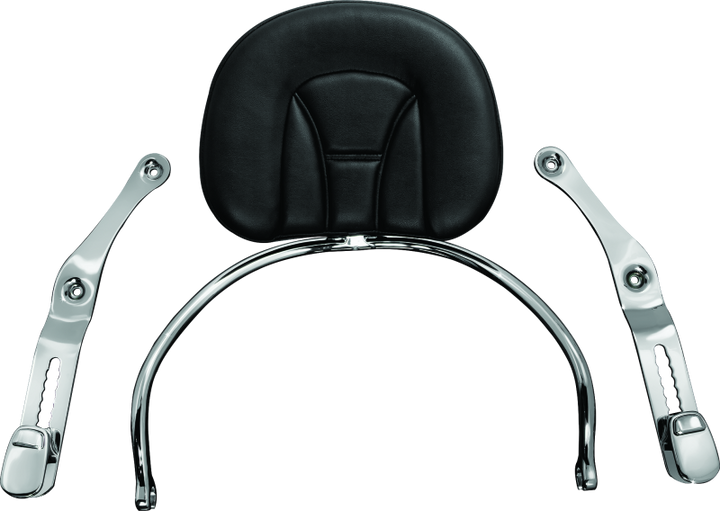 Kuryakyn Revolution Driver Backrest - Bull Strap
