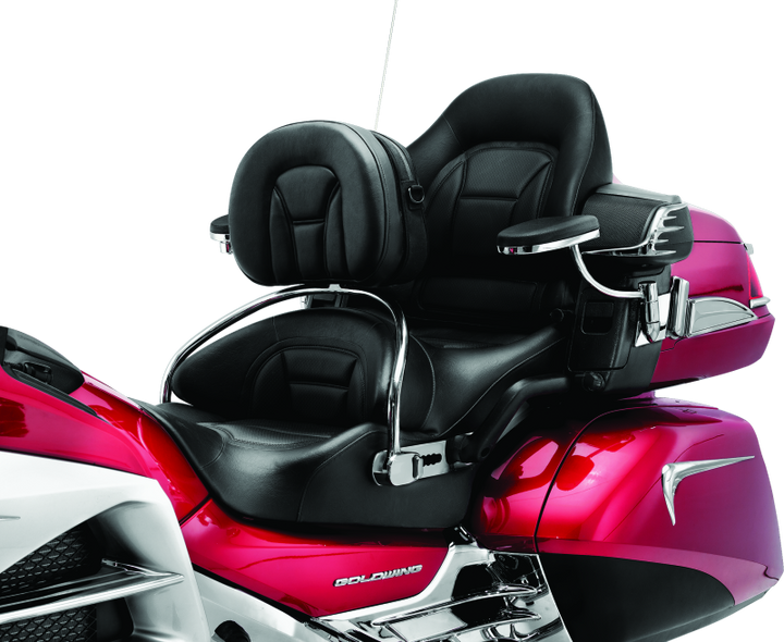 Kuryakyn Revolution Driver Backrest - Bull Strap
