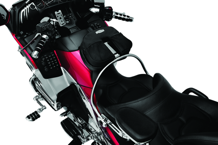 Kuryakyn Revolution Driver Backrest - Bull Strap