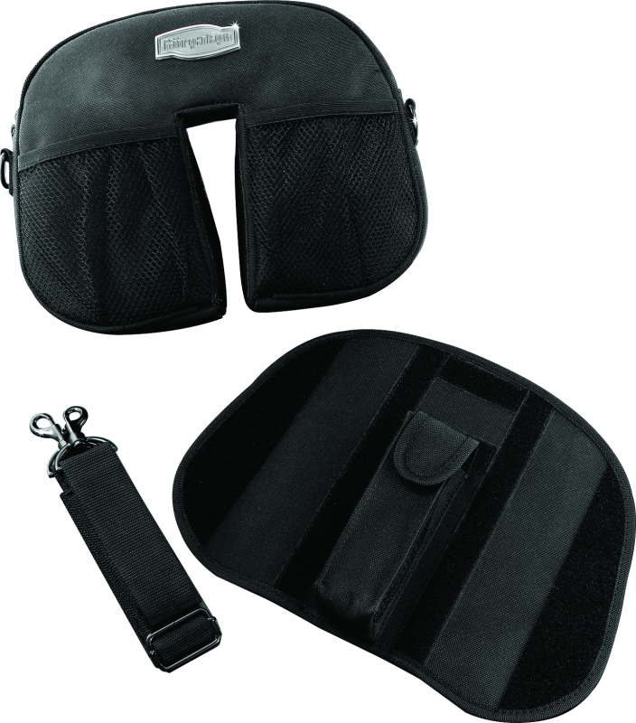 Kuryakyn Revolution Driver Backrest - Bull Strap