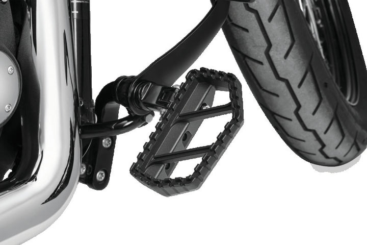 Kuryakyn Riot Mini Boards Without Adaptor Satin Black - Bull Strap