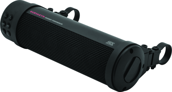 Kuryakyn Road Thunder Plus Sound Bar Satin Black - Bull Strap