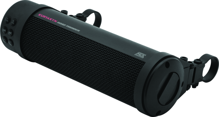 Kuryakyn Road Thunder Plus Sound Bar Satin Black - Bull Strap