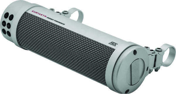 Kuryakyn Road Thunder Plus Sound Bar Satin Silver - Bull Strap