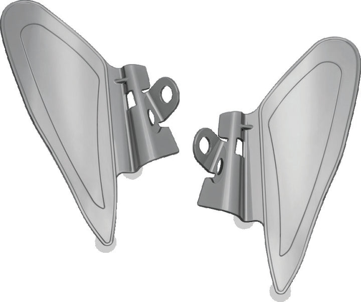 Kuryakyn Saddle Shields Heat Deflectors 14-Up Indian Models(excluding Scout) Smoke - Bull Strap