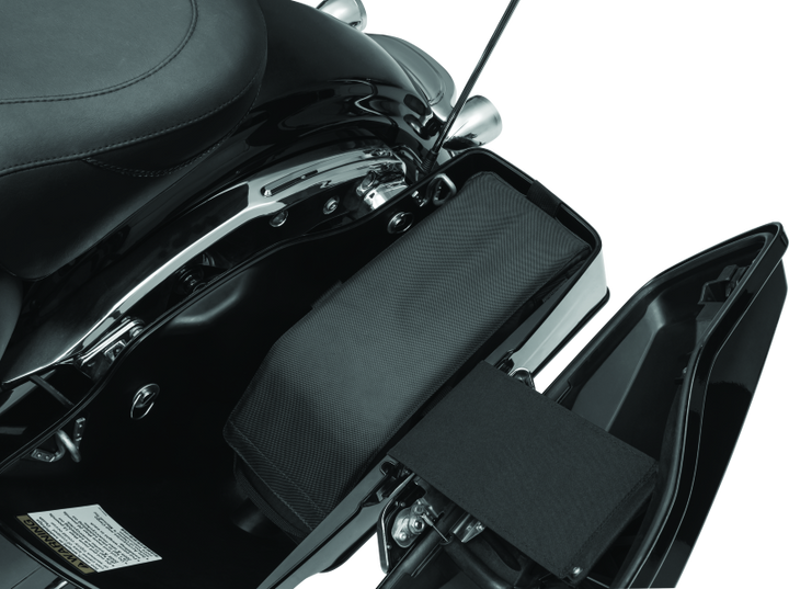 Kuryakyn Saddlebag Cooler Black - Bull Strap