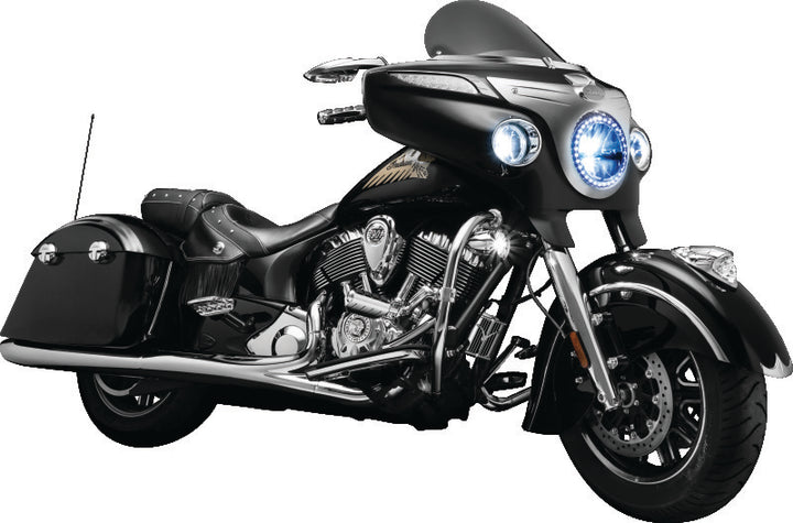 Kuryakyn Scythe Mirrors Chrome - Bull Strap