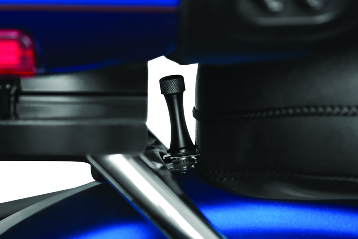 Kuryakyn Seat Screw Extended Black 1/4in-20 - Bull Strap