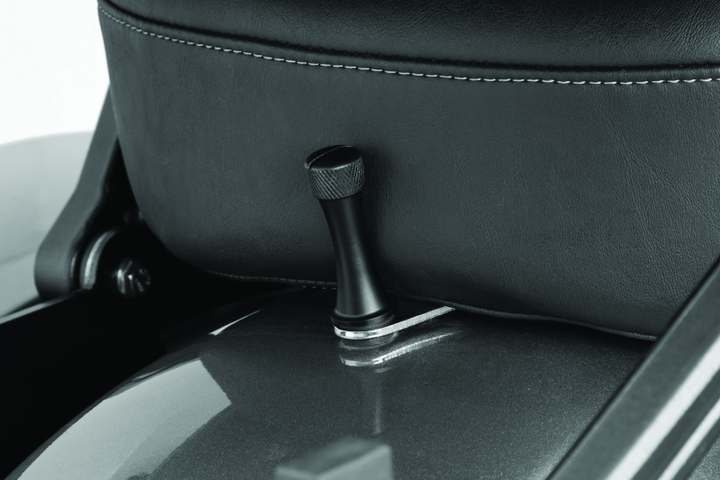 Kuryakyn Seat Screw Extended Black 1/4in-20 - Bull Strap