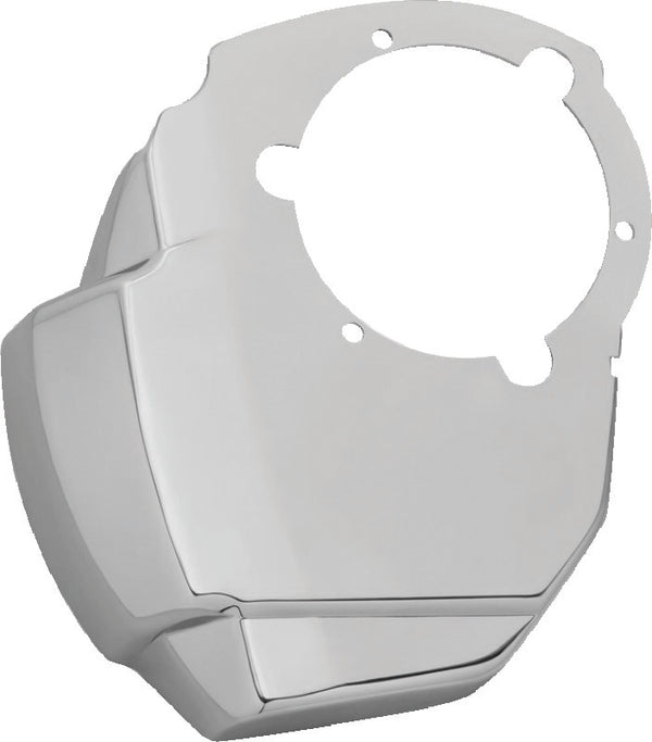 Kuryakyn Servo Cover Milwaukee-8 Heavy Breather Air Cleaner Chrome - Bull Strap