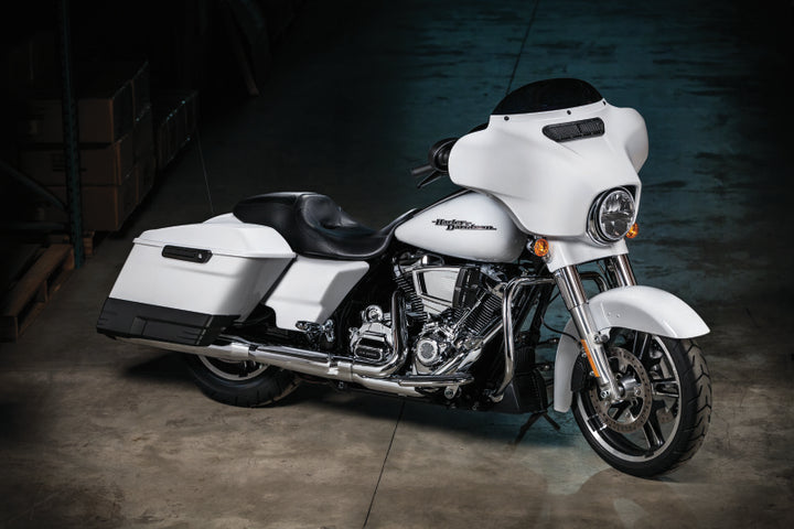 Kuryakyn Servo Cover Milwaukee-8 With Kuryakyn Air Cleaners Black - Bull Strap