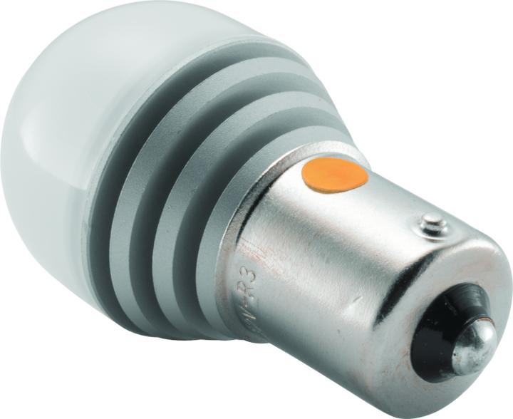 Kuryakyn Single Circuit Amber LED 1156 Bulb - Bull Strap