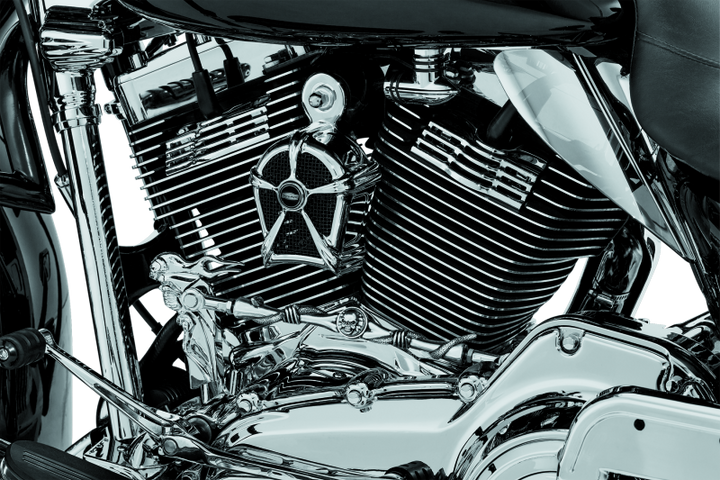 Kuryakyn Slotted Head Bolt Covers Chrome - Bull Strap