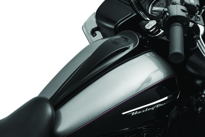 Kuryakyn Smooth Dash Console Jim Nasi Black - Bull Strap