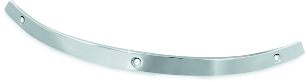 Kuryakyn Smooth Windshield Trim 14-Up Touring Chrome - Bull Strap