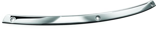Kuryakyn Smooth Windshield Trim 96-13 Touring Chrome - Bull Strap