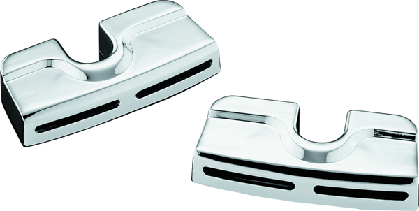 Kuryakyn Spark Plug & Head Bolt Covers Twin Cam Chrome - Bull Strap