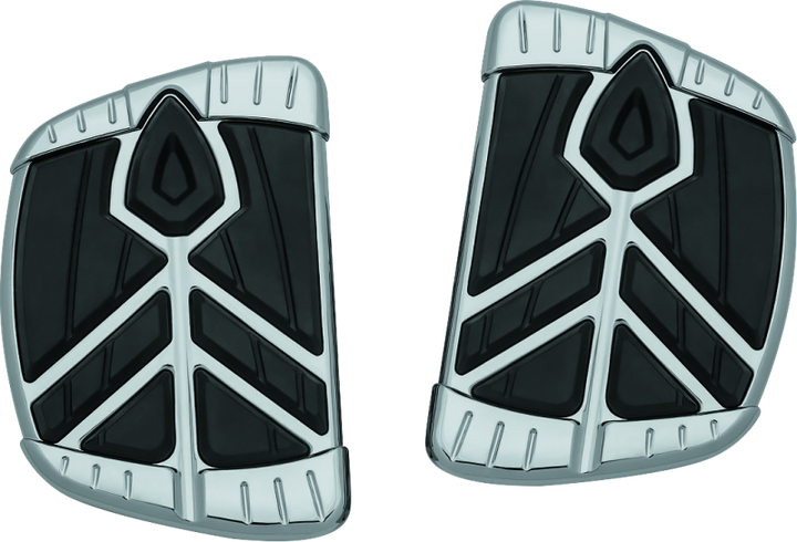 Kuryakyn Spear Mini Boards Without Adapter Chrome - Bull Strap