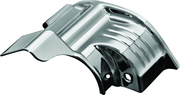 Kuryakyn Starter Mount Cover For 09-16 Touring Chrome - Bull Strap