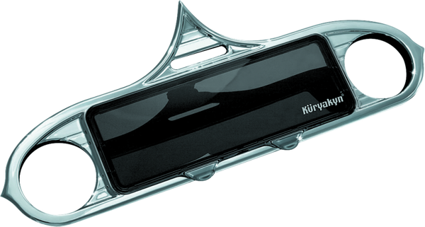 Kuryakyn Stereo Accent 96-13 FL Touring Models Chrome - Bull Strap