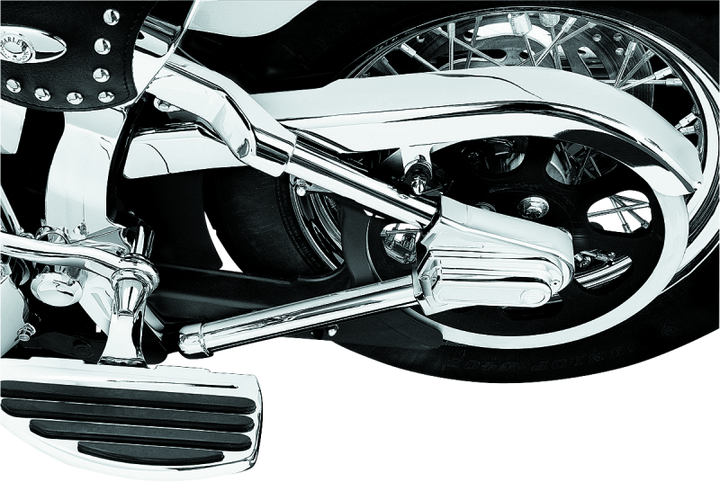 Kuryakyn Swingarm Cover Set 00-07 Softail Models (Set) - Bull Strap