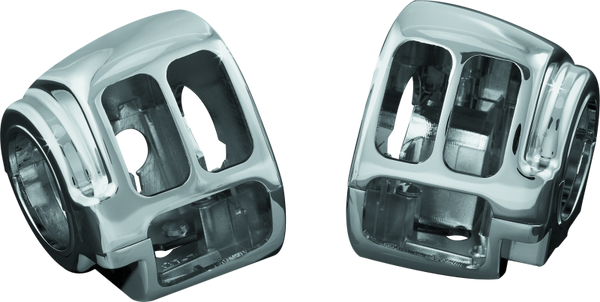 Kuryakyn Switch Housings Chrome - Bull Strap